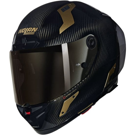 Casco Nolan X-804 RS Ultra Carbon Aureo Carbon / Gold