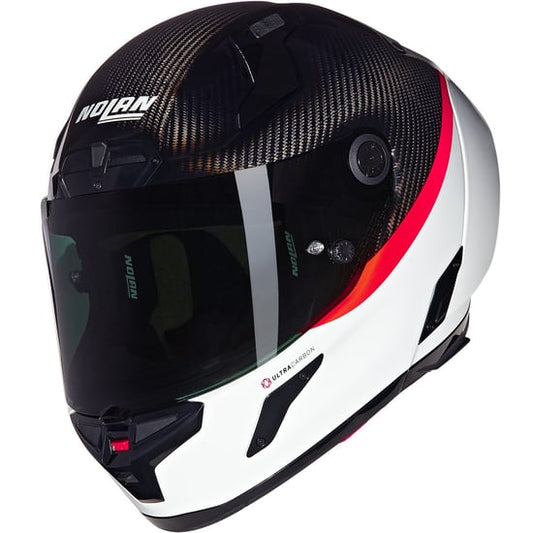 Casco Nolan X-804 RS Ultra Carbon D.O.C. Carbon / White