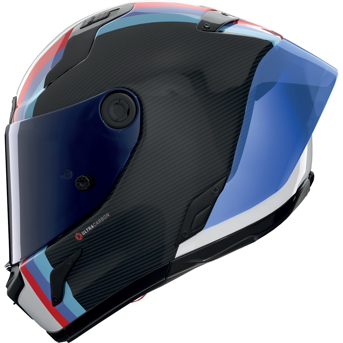 Casco Nolan X-804 RS Ultra Carbon Gemini Carbon / White / Blue / Red