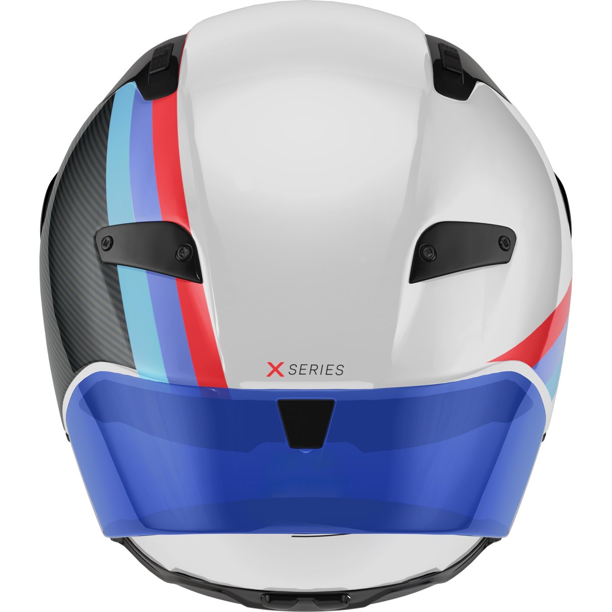 Casco Nolan X-804 RS Ultra Carbon Gemini Carbon / White / Blue / Red