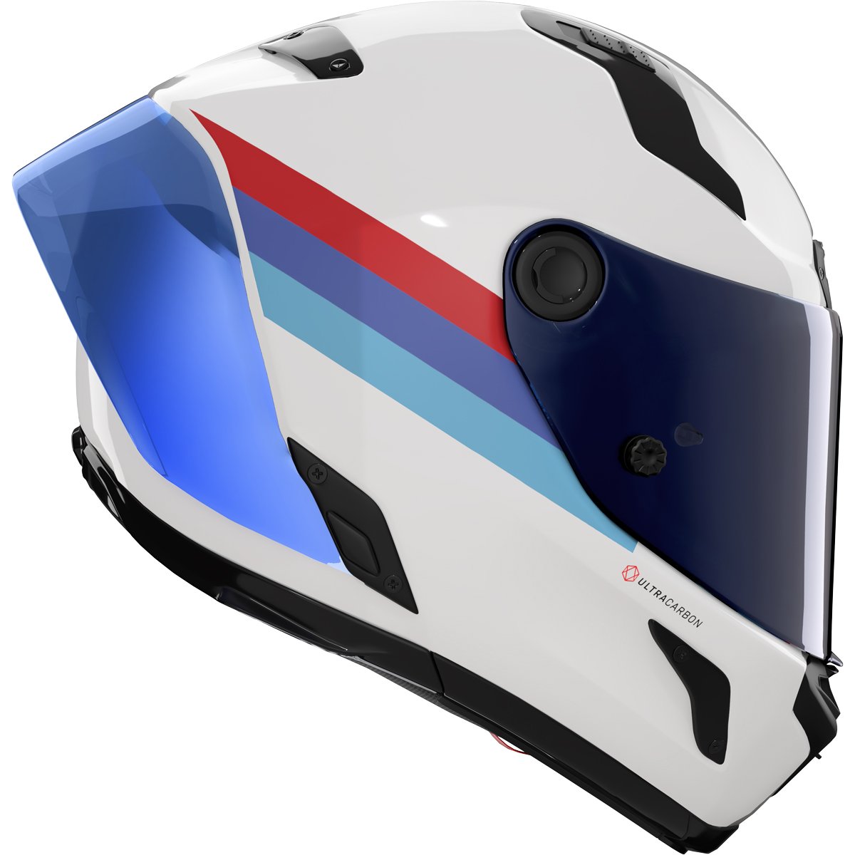 Casco Nolan X-804 RS Ultra Carbon Gemini Carbon / White / Blue / Red