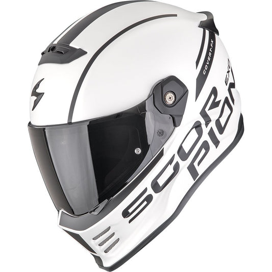 Casco Scorpion Covert FX Danko Matt Pearl White / Black