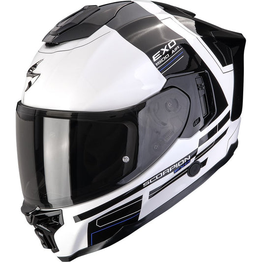 Casco Scorpion Exo-1500 Air Dual White / Black / Blue