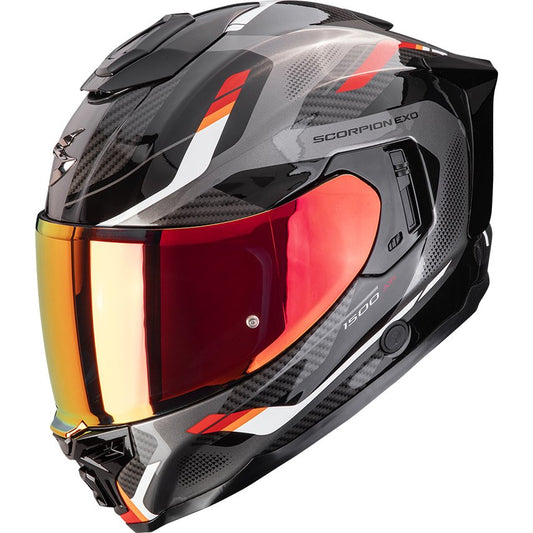 Casco Scorpion Exo-1500 Air Sleek Black / Red