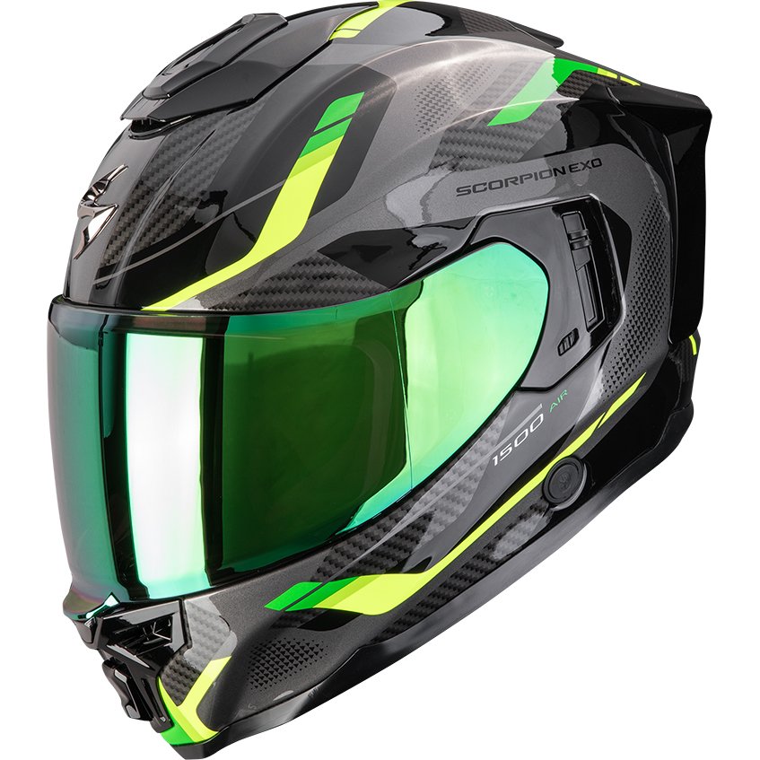 Casco Scorpion Exo-1500 Air Sleek Black / Green
