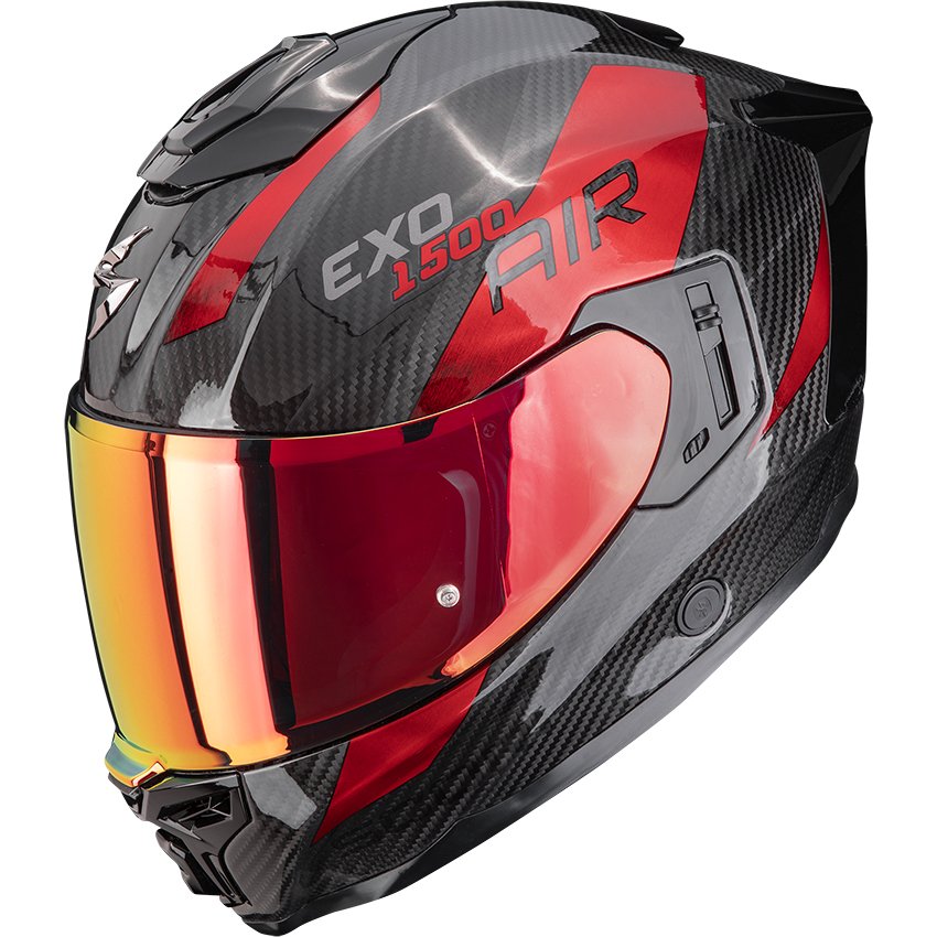 Casco Scorpion Exo-1500 Carbon Air Platted Black / Red