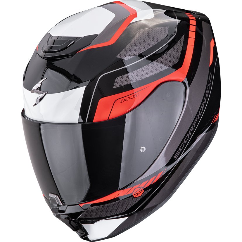 Casco Scorpion Exo-391 Leo Black / Red