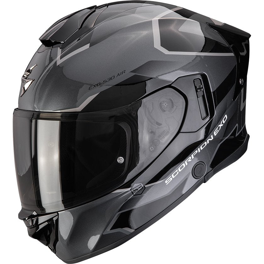 Casco Scorpion Exo-530 Air Clip Silver / Black