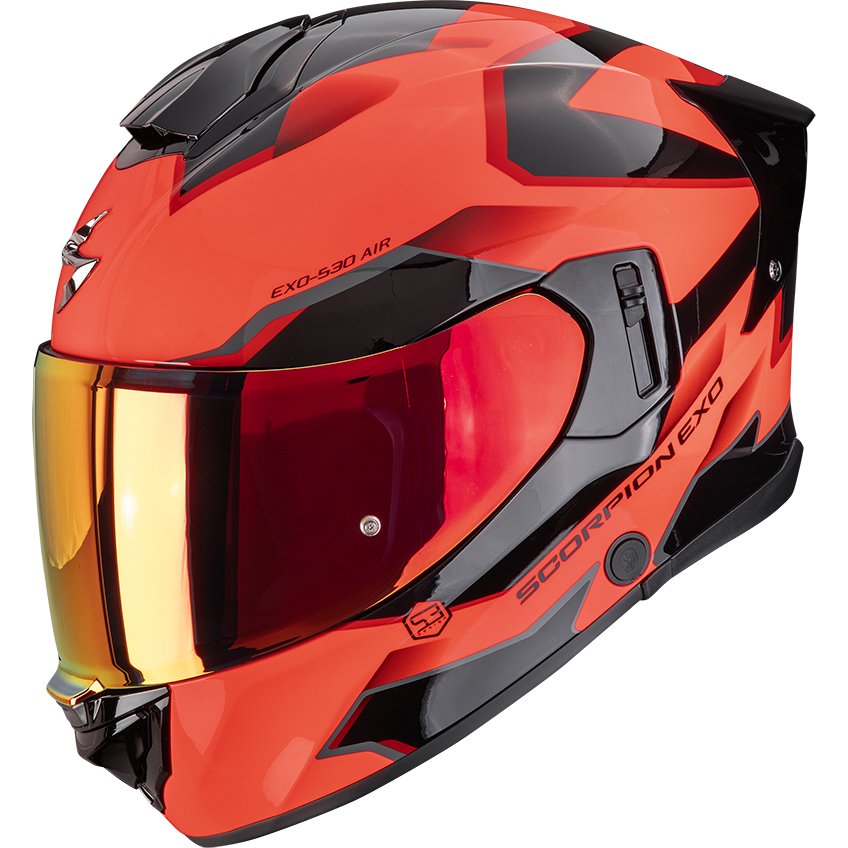 Casco Scorpion Exo-530 Air Clip Red / Black