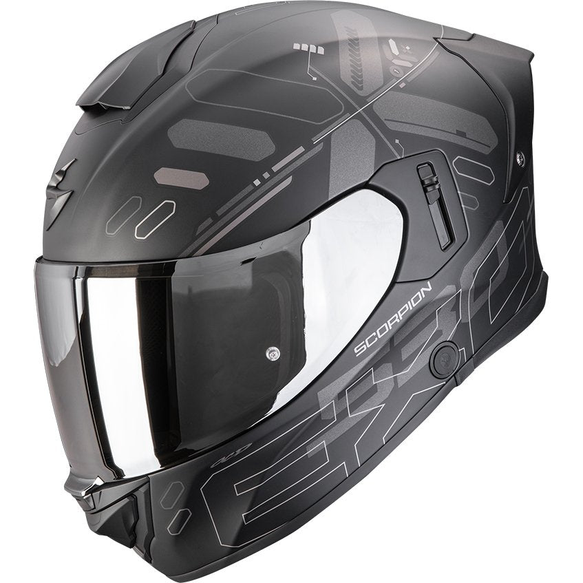 Casco Scorpion Exo-530 Air Fond Matt Black / Silver
