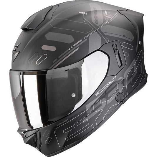 Casco Scorpion Exo-530 Air Fond Matt Black / Silver
