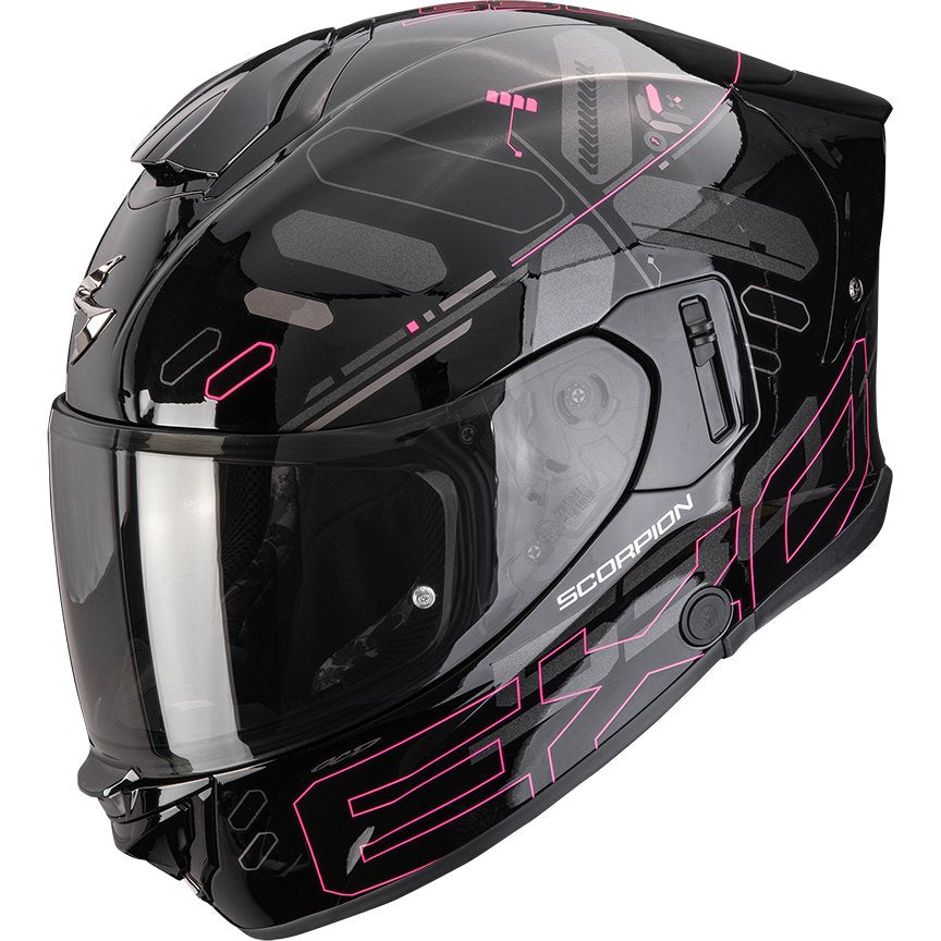 Casco Scorpion Exo-530 Air Fond Black / Pink