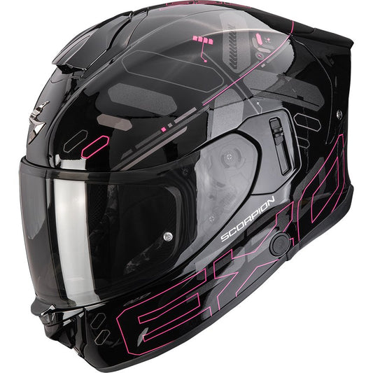 Casco Scorpion Exo-530 Air Fond Black / Pink