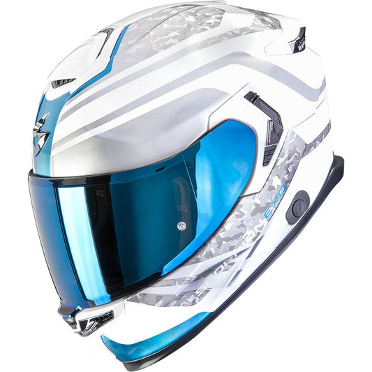Casco Scorpion Exo-GT SP Air Arten White / Blue