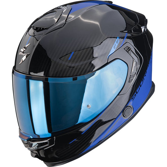 Casco Scorpion Exo-GT SP Air Asphalt Black / Blue