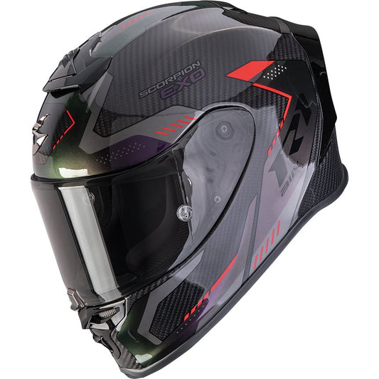 Casco Scorpion Exo-R1 Evo Carbon Air Propel Black Chameleon