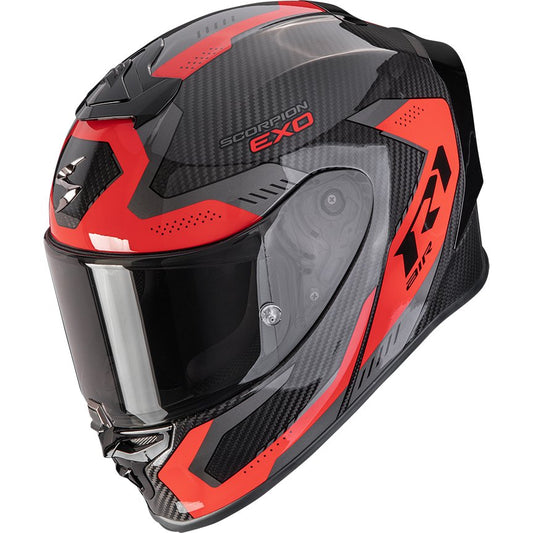 Casco Scorpion Exo-R1 Evo Carbon Air Propel Black / Red