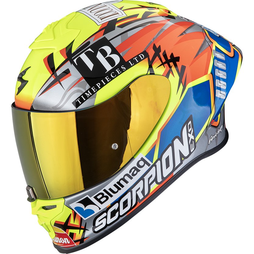Casco Scorpion Exo-R1 Evo II Air Replica Aron Misano