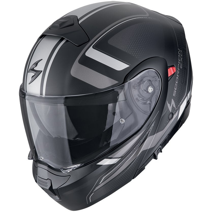 Casco Scorpion Exo-930 Evo Ardens Matt Black / Silver
