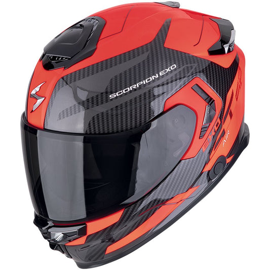 Casco Scorpion Exo-GT SP Air Flex Black / Neon Red