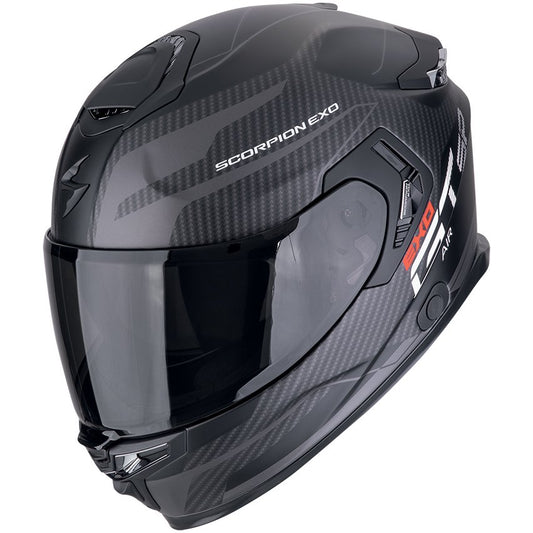 Casco Scorpion Exo-GT SP Air Flex Matt Black / Silver