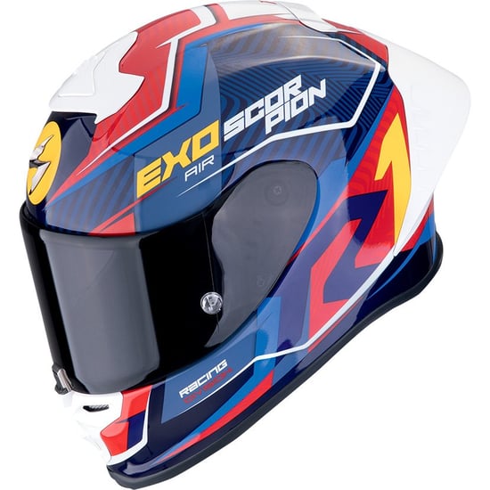Casco Scorpion Exo-R1 Evo II Air Coup Blue / Red / Yellow
