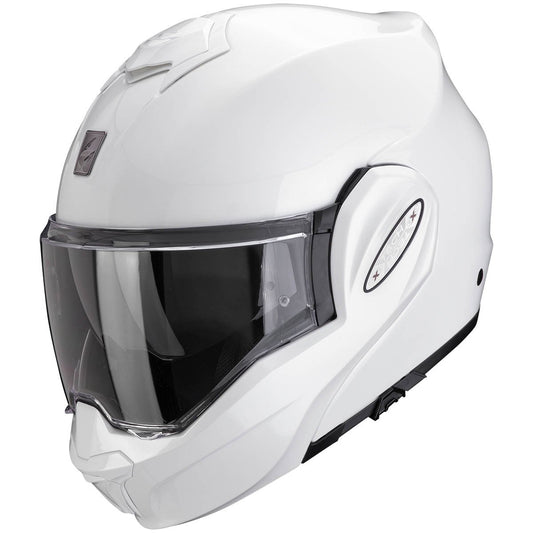 Casco Scorpion Exo Tech Evo Pro Pearl White