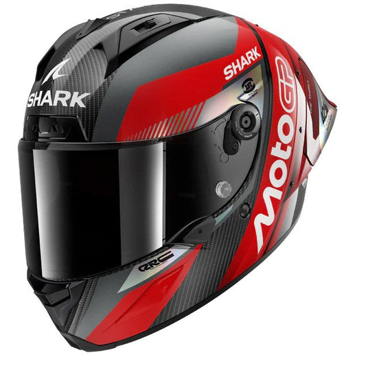 Casco Shark Aeron GP FIM Racing 2 Carbon / Red / Chrom