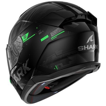 Casco Shark D-Skwal 3 Skilful Black / Anthracite / Green