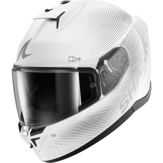 Casco Shark D-Skwal 3 SP Lyne White / Silver
