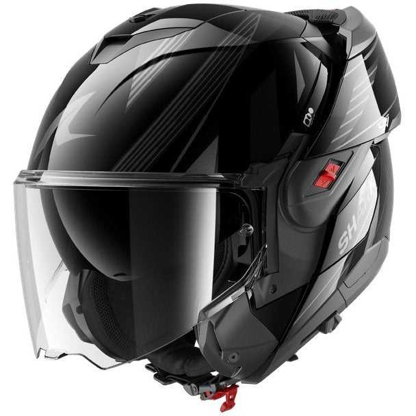 Casco Shark Oxo Dashed Black / Anthracite / Silver