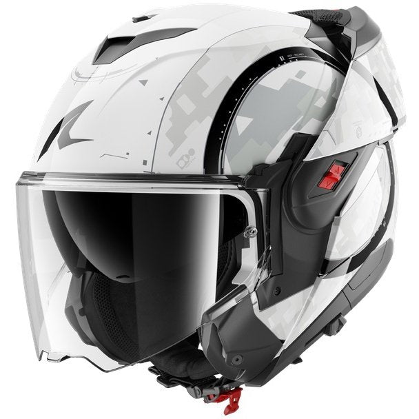 Casco Shark Oxo Gang White / Anthracite / Silver