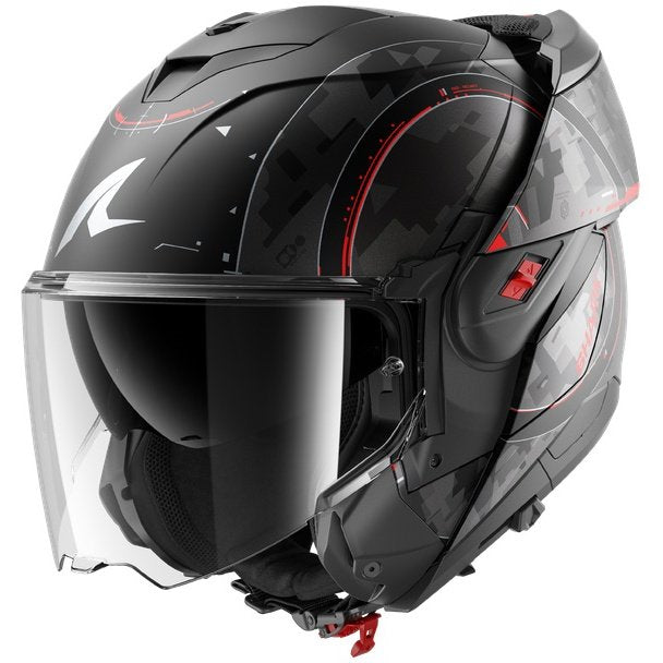 Casco Shark Oxo Gang Mat Black / Anthracite / Silver