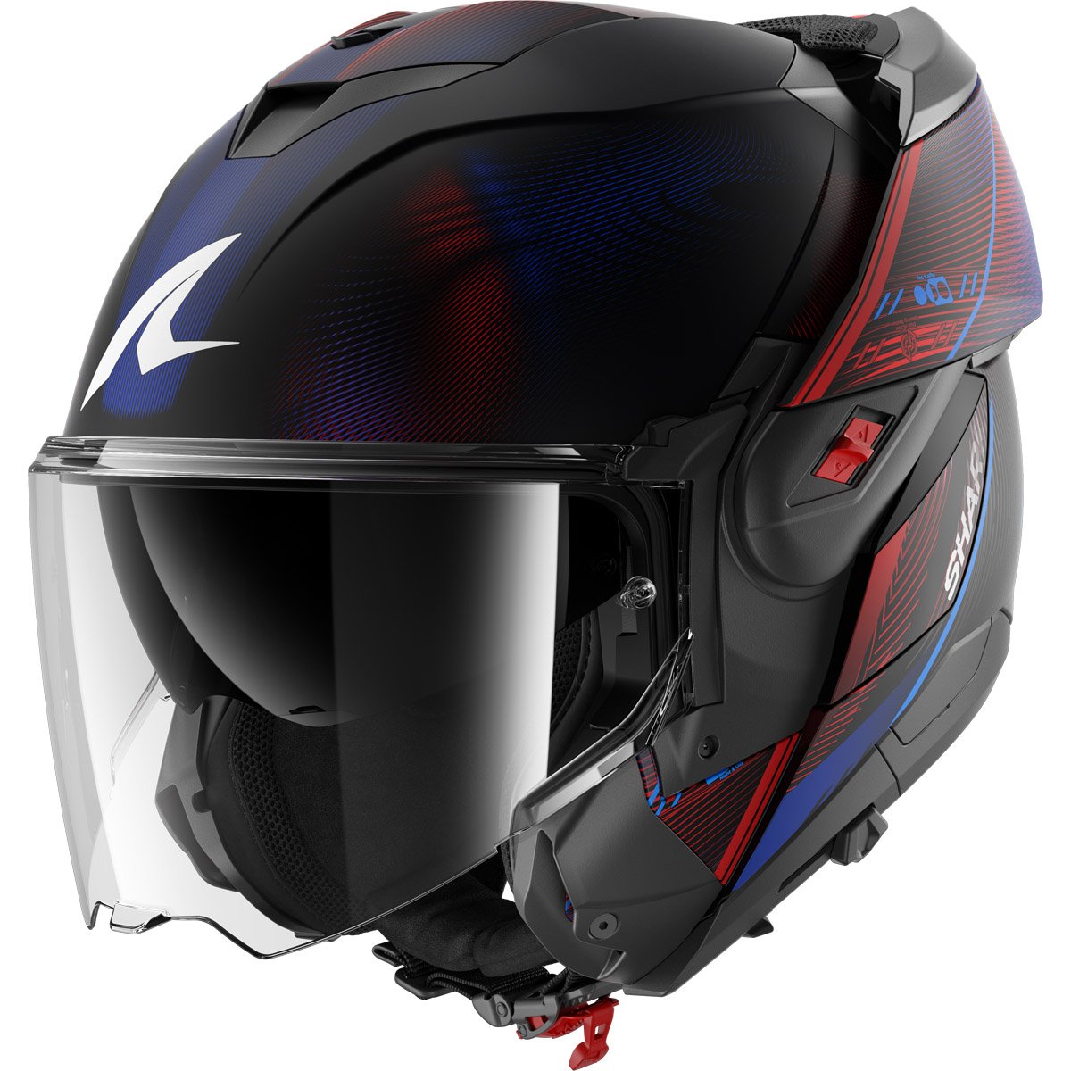 Casco Shark Oxo Speed-Tech Black / Blue / Red