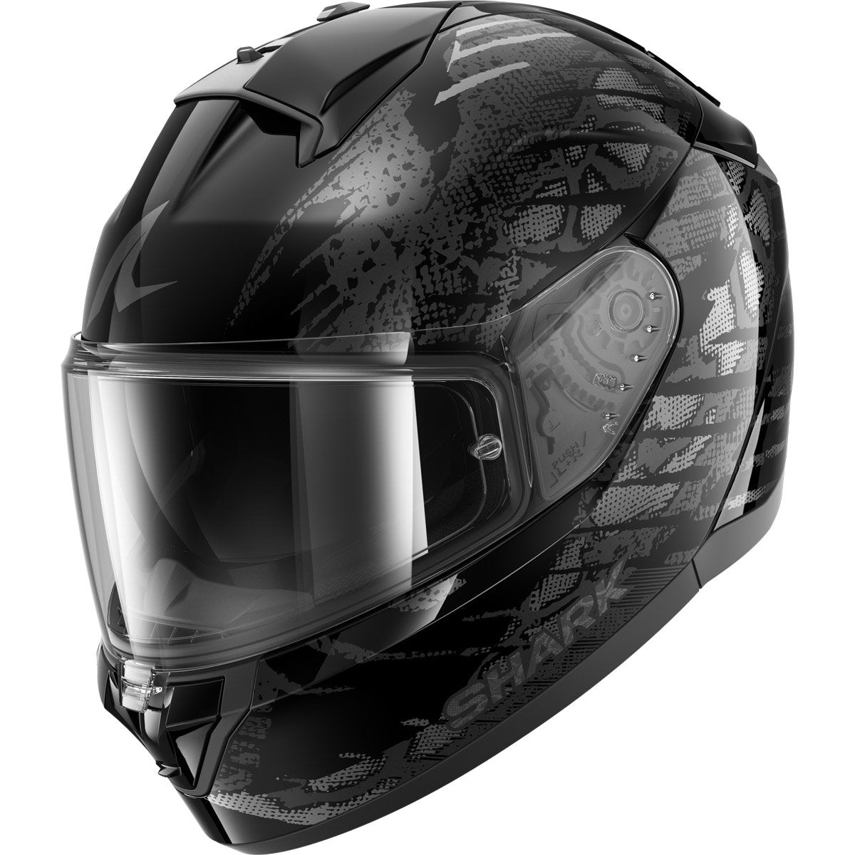 Casco Shark Ridill 2 Reptaia Black / Anthracite / Silver