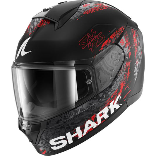Casco Shark Ridill 2 Speed-Vib Black / Anthracite / Red