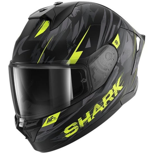 Casco Shark Skwal Cup InkRider Black / Anthracite / Yellow