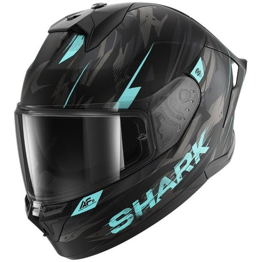 Casco Shark Skwal Cup InkRider Black / Silver / Blue