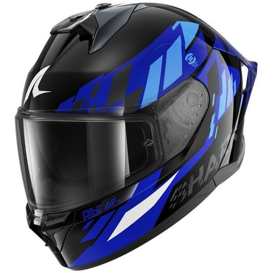 Casco Shark Skwal Cup RaceBlock Black / Blue / Anthracite
