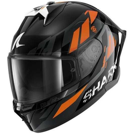 Casco Shark Skwal Cup RaceBlock Black / Anthracite / Orange