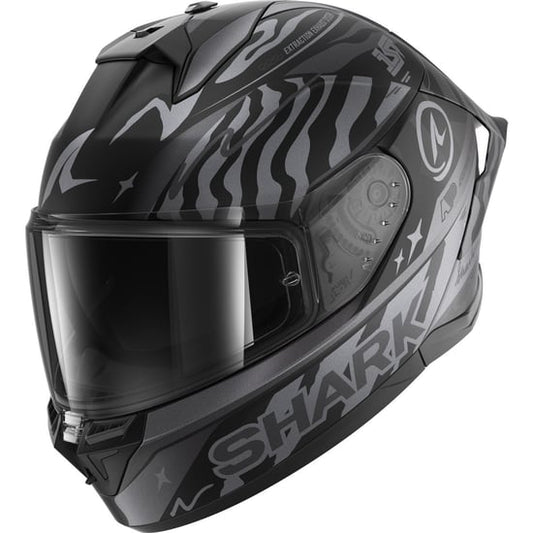 Casco Shark Skwal Cup Speed-Fancy Black / Anthracite / Silver