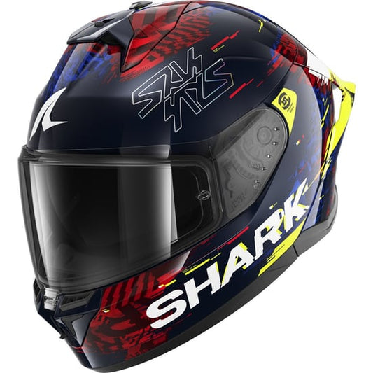 Casco Shark Skwal Cup Speed-Vib Blue / Red / Yellow