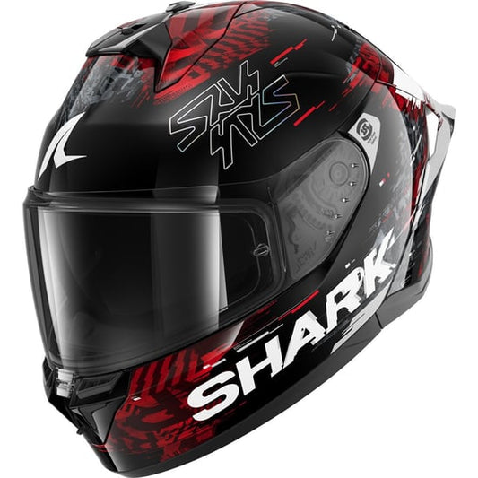 Casco Shark Skwal Cup Speed-Vib Black / Red / Silver