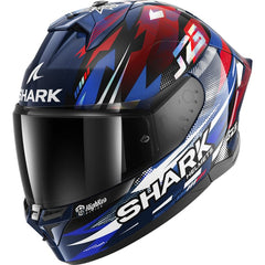 Casco Shark Skwal Cup Replica Zarco Blue / Chrom / Red