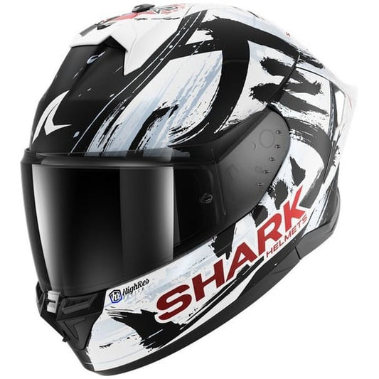 Casco Shark Skwal Cup Replica Zarco Suzuka Mat Black / White / Black