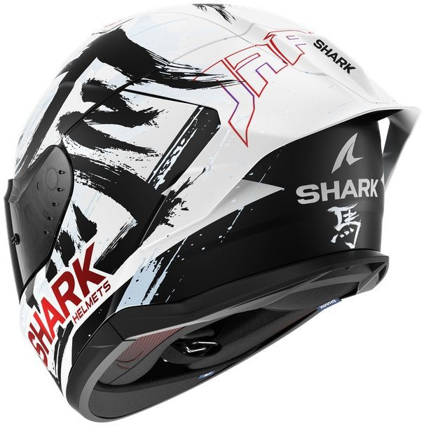 Casco Shark Skwal Cup Replica Zarco Suzuka Mat Black / White / Black