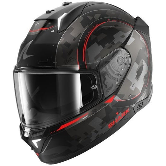 Casco Shark Skwal i3 Gang Mat Black / Anthracite / Red