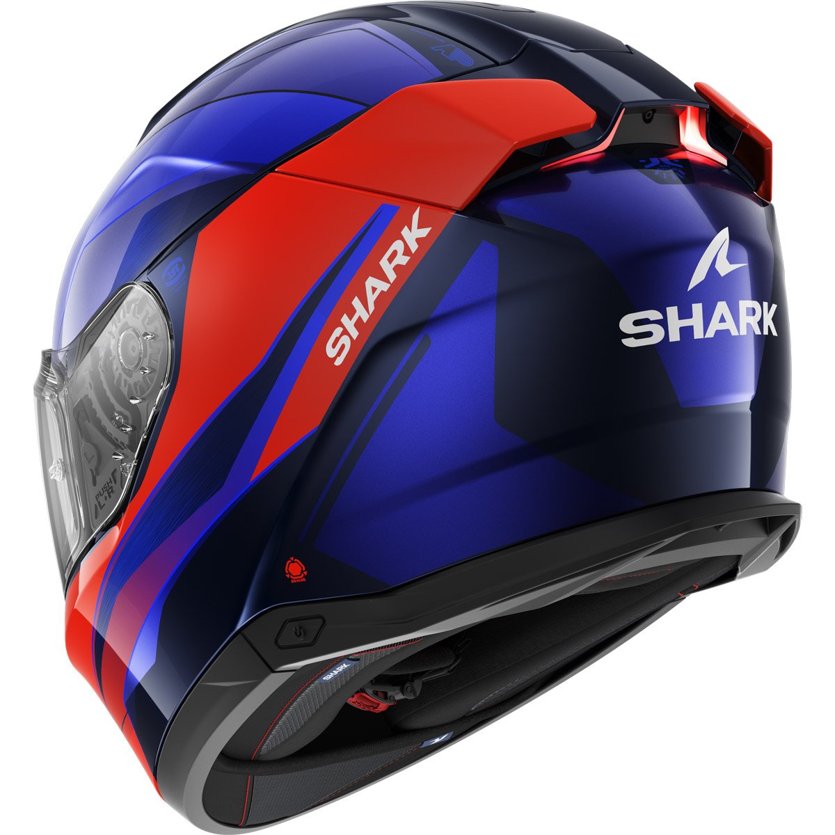 Casco Shark Skwal i3 Mekarium Blue / Orange