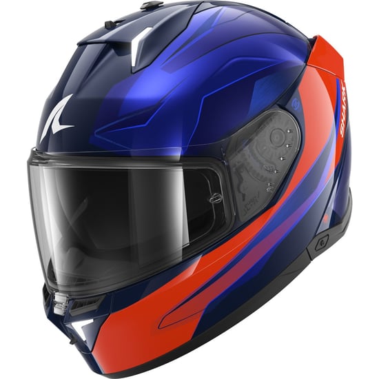Casco Shark Skwal i3 Mekarium Blue / Orange