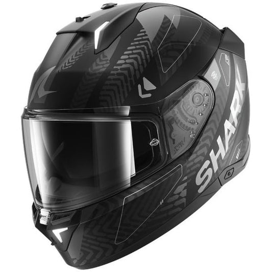 Casco Shark Skwal i3 Ready Mat Black / Chrom / Anthracite